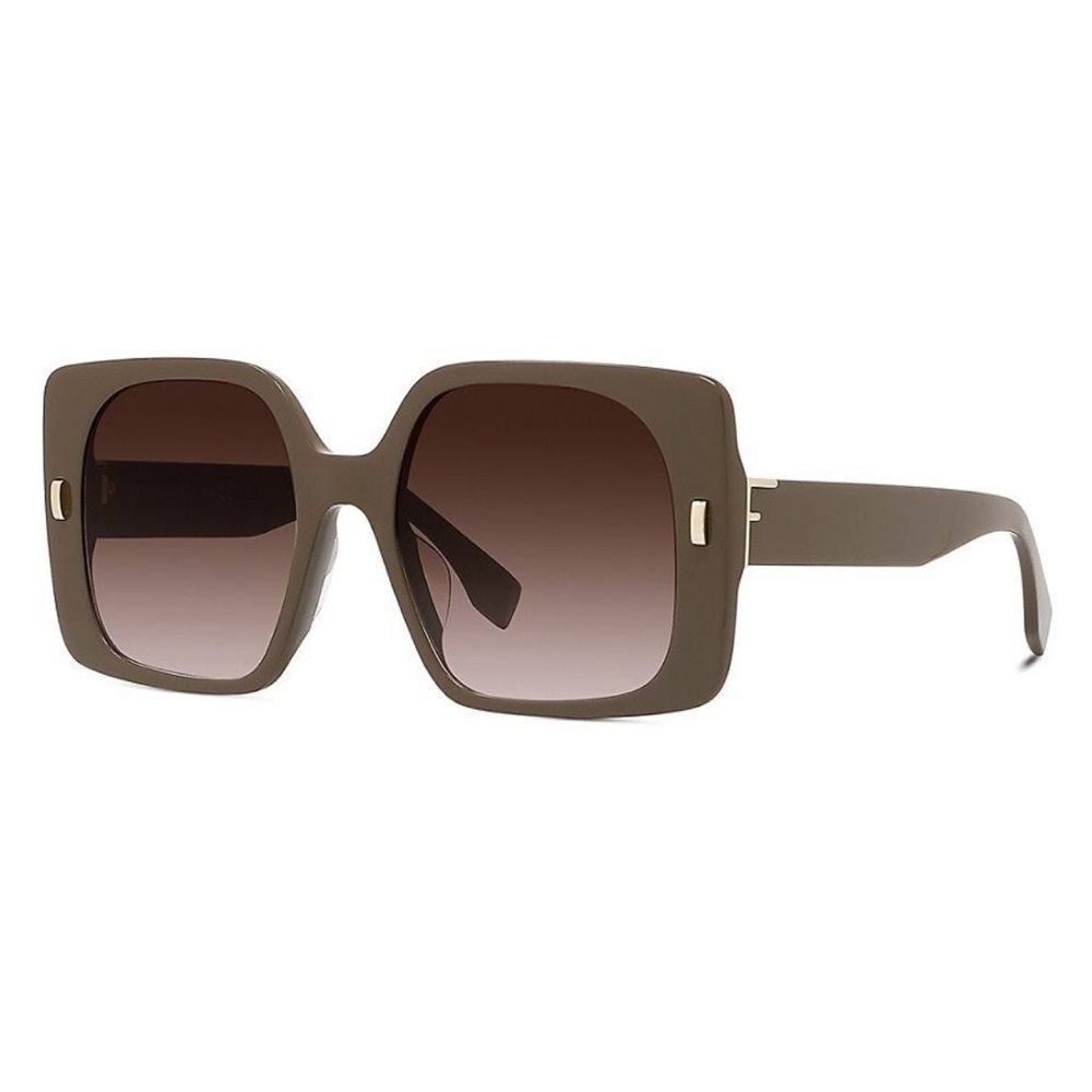 Fendi First 53MM Square Sunglasses